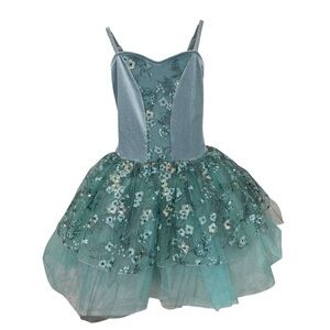 Ballet tutu costume velvet sugar plum fairy girls CLA 9-10yr old